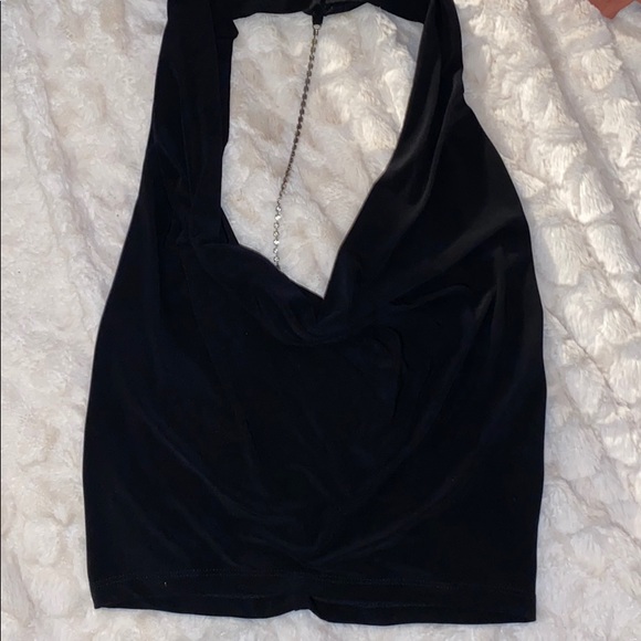Halter open back top - Picture 1 of 5